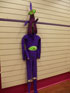 Purple Lycra Leotard Creature/Alien Costume with Matching Pants.