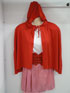 Little Red Ridding Hood costume comes with blouse, cape with hood, skirt and belt.