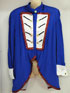 Soldier Outfit.
Blue Jacket with Red and White Trimmings.
