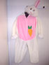 Rabbit Costume.
Zip at the front.